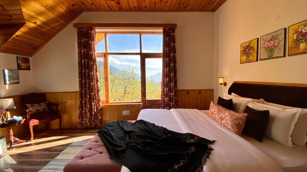The Wooden Chalet, Manali ภายนอก รูปภาพ